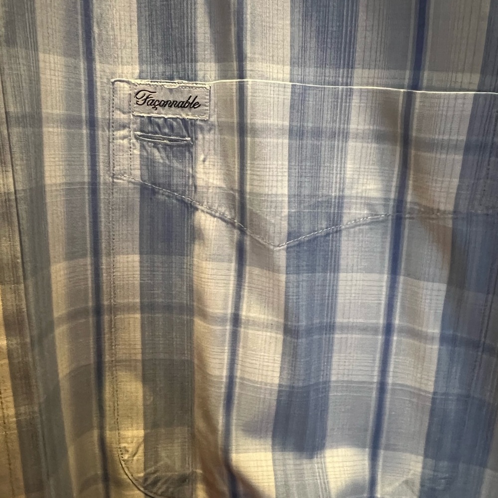 Faconnable Button Down With Front Breast Pocket - image 6